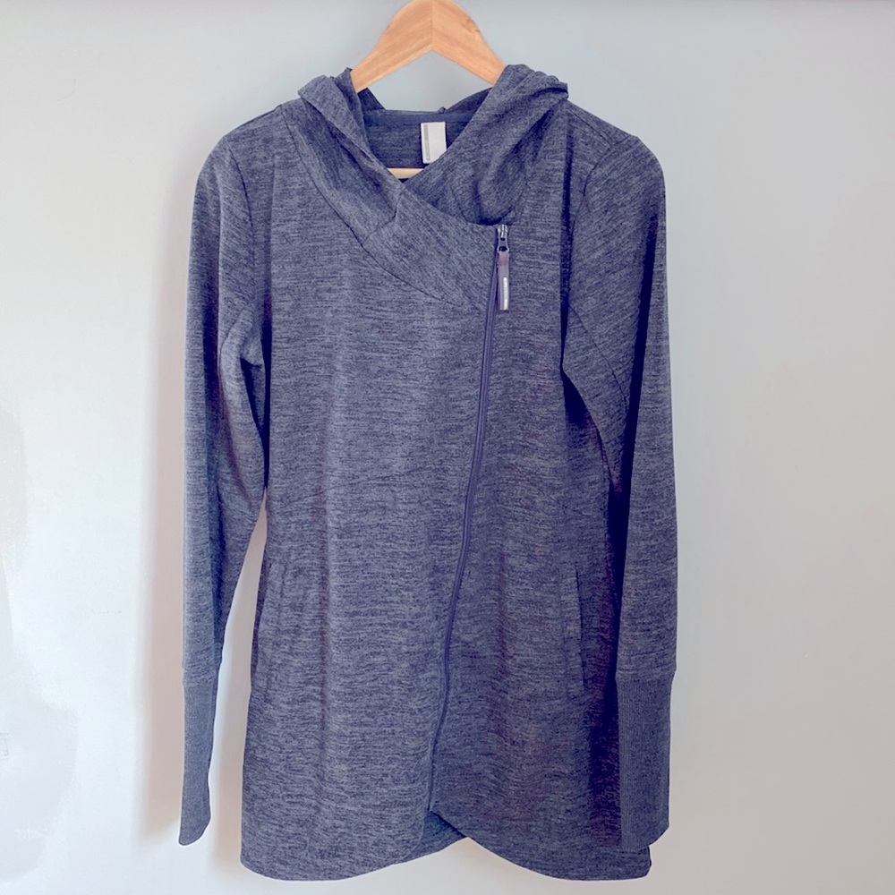 Mondetta over the hips full zip hoodie jacket